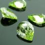 pear shape emerald cubic zirconia gems